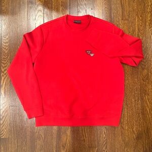 Emporio Armani Christmas/Holiday Red Sweatshirt 3XL (rare size)